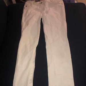 White Slim Fit Jeans